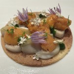 La Cime - アサリとウニのタルト