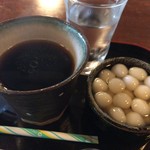 しまばら水屋敷 - 水出しコーヒーとかんざらし