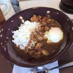 すき家 - おんたまカレー 並