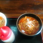 もつ煮の店 まつい - ミニゴジラ