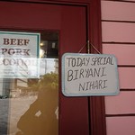 ハビビ ハラル レストラン - 店頭