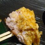 ぶあいそ - 【2011年06月】つくねの内相には粗い粒が見えます。