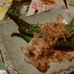 伊酒や 春木屋 - 万願寺とうがらし300円