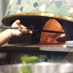 ピッツァ メルカート - ピザ窯