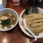 麺処ほん田 - 濃厚昆布水の淡麗つけ麺 (塩) ¥1,000  中盛 ¥50