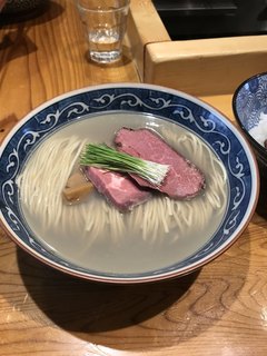 麺屋 坂本01 - 夏の暁をしのぐ夏の牡蠣 (塩) ¥1,000