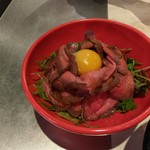 ブロガド - ローストビーフ丼