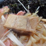 shinshunyamen - ガッツリ・エビ豚骨 750円