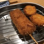 薄利多賣半兵ヱ - ほたて風フライとチーズはんぺん