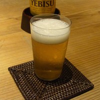御料理 光安 - 瓶ビール