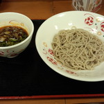 いろり庵きらく - 海苔つけそば（440円）