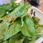 焼肉・冷麺 二郎 - 岐阜県産クレソンサラダ