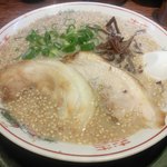 博多とんこつ 天神旗 - 若醤油とんこつ