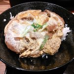 阪急そば若菜 - カツ丼定食のカツ丼
