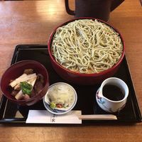 そば会席 立会川 吉田家 - 鴨せいろ¥1900。