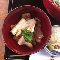 そば会席 立会川 吉田家 - 鴨、葱。汁別。