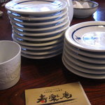 寿楽庵 - １６皿ごちそうさまです