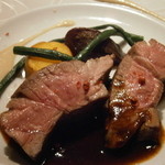 いとう - あちき的オススメ　相方のメイン　仔羊肩肉のロティ赤ワインソース