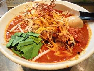 麺 やまらぁ - お待ちかねの激辛ぁ辛さ１０倍