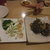 海山味 - 料理写真:島らっきょ、もずくの天ぷら。