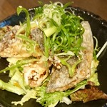 飲んべぇ食堂 らくだ屋 - 鯵の唐揚げ