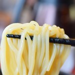 麺や しし丸。 - つけ汁にドボン‼︎