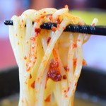 麺や しし丸。 - つけ汁にドボンパート2