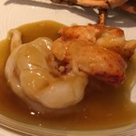 l'adour - 活オマール海老のロースト ラ・ドゥールスタイル