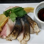 らぁめんこはく - 炙り塩サバ