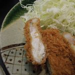 とんかつ力 - 特ロースかつアタマの断面