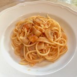 みたに - Lunch(¥5,000〜) スパゲッティ アッラビアータ(トマトソース ベーコン 唐辛子)