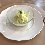 みたに - Lunch(¥5,000〜) ドルチェ メロンのシャーベット(スライスメロン・メロンシャーベット・ゼリー)