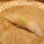 三谷 - ハタ　昆布〆