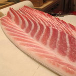 三谷 - 仰天の大トロ！　しかもスジは使いません