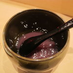 三谷 - 桃とシャンパンのデザート