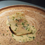 エクアトゥール - 鴨ナスとアオリイカのソテー