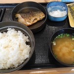 Yoshinoya - 塩鯖定食（朝食）