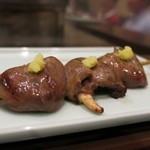 鳥田中 - 技ありの火入れ。このはつはとんでもない美味しさ♪