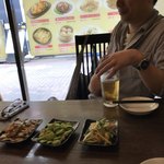 中国家常菜 同心房 - 小皿料理がいっぱいとビールも一杯楽しめる♪(´ε｀ )