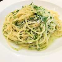 メルジェリーナ - シラスと青海苔のペペロンチーノ