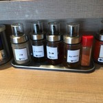 マキザラーメン - わかり安い調味料