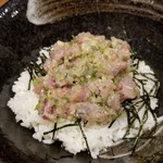 釣りあじ食堂 - あじなめろう丼