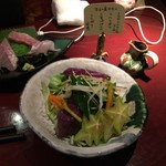 旬菜処 びいどろ - 島野菜サラダ