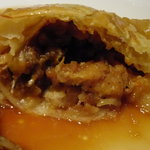 インカント - 穴子と茸のパイ　断面図