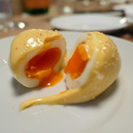 ワインバー 杉浦印房 - 自家製マヨネーズと半熟卵