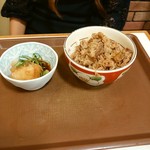 すき家 - おろしポン酢牛丼ミニ