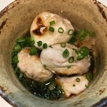 ふじや - ふぐ白子焼き