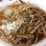 みんみんラーメン - ネギバラチャーシューメンマ