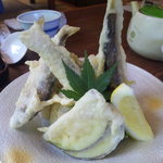 竜宮茶屋 - 若鮎の天麩羅