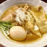 純手打ち 麺と未来 - 特製塩らーめん